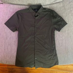 New Look Button-up Short Sleeve Shirt, Small